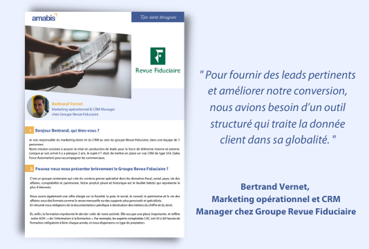 Témoignage client GRF